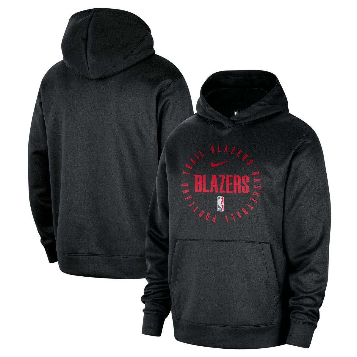 Nike Portland Trail Blazers 2024/25 Spotlight On-Court Practice Performance Pullover Hoodie