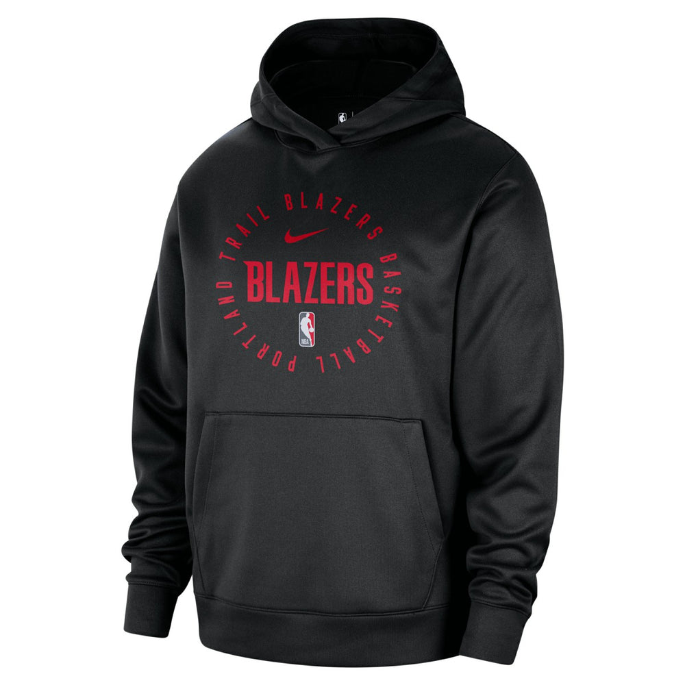Nike Portland Trail Blazers 2024/25 Spotlight On-Court Practice Performance Pullover Hoodie