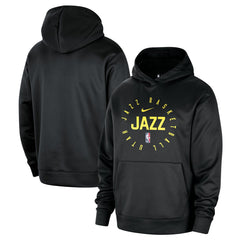 Nike Utah Jazz 2024/25 Spotlight On-Court Practice Performance Pullover Hoodie