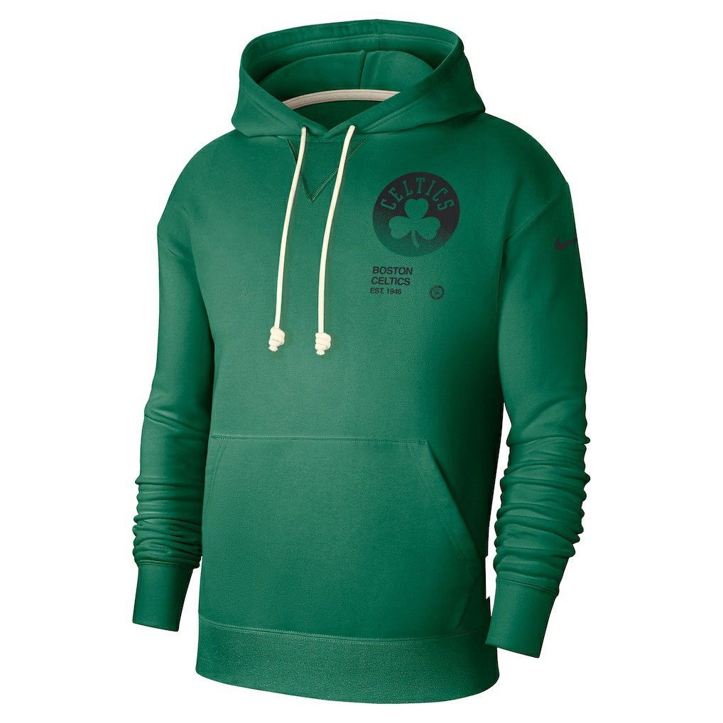 Nike Boston Celtics Courtside Standard Issue Premium Performance Pullover Hoodie