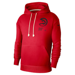 Nike Atlanta Hawks Courtside Standard Issue Premium Performance Pullover Hoodie