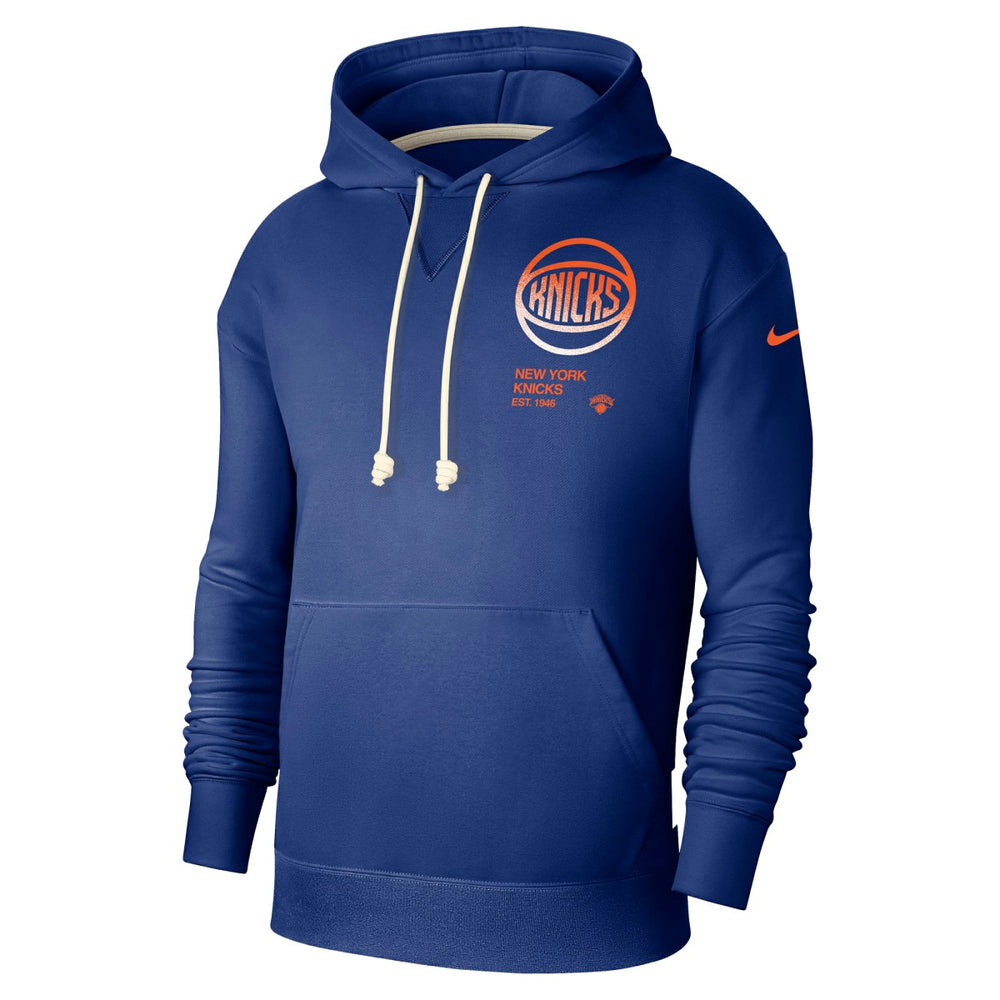 Nike New York Knicks Courtside Standard Issue Premium Performance Pullover Hoodie