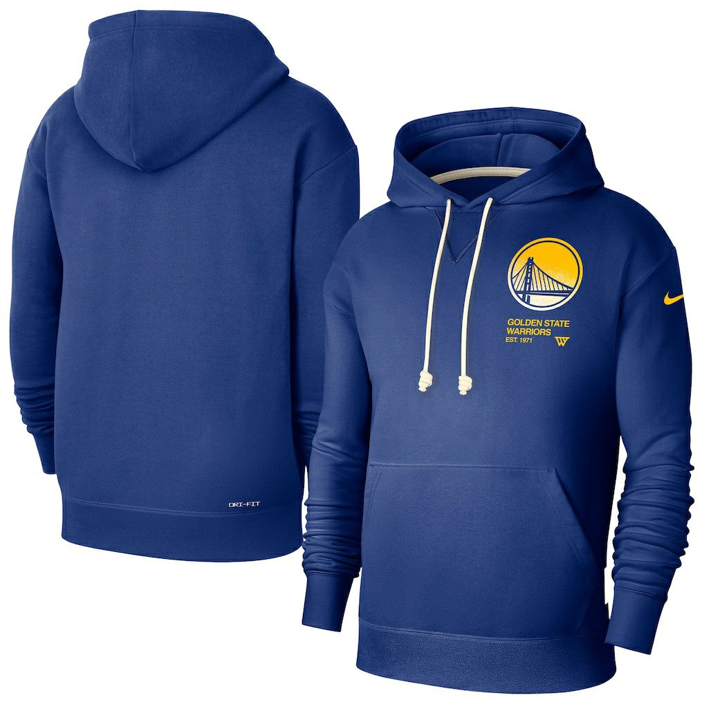 Nike Golden State Warriors Courtside Standard Issue Premium Performance Pullover Hoodie sale