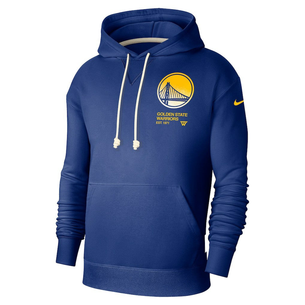 Nike Golden State Warriors Courtside Standard Issue Premium Performance Pullover Hoodie sale