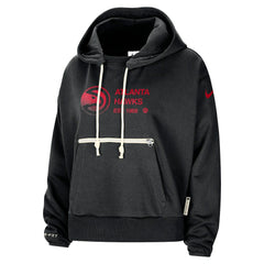 Nike Atlanta Hawks Women's Courtside Standard Issue Performance Pullover Hoodie