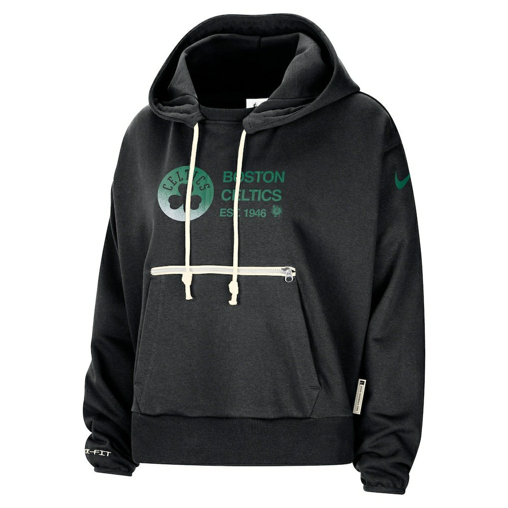 Nike Boston Celtics Women's Courtside Standard Issue Performance Pullover Hoodie