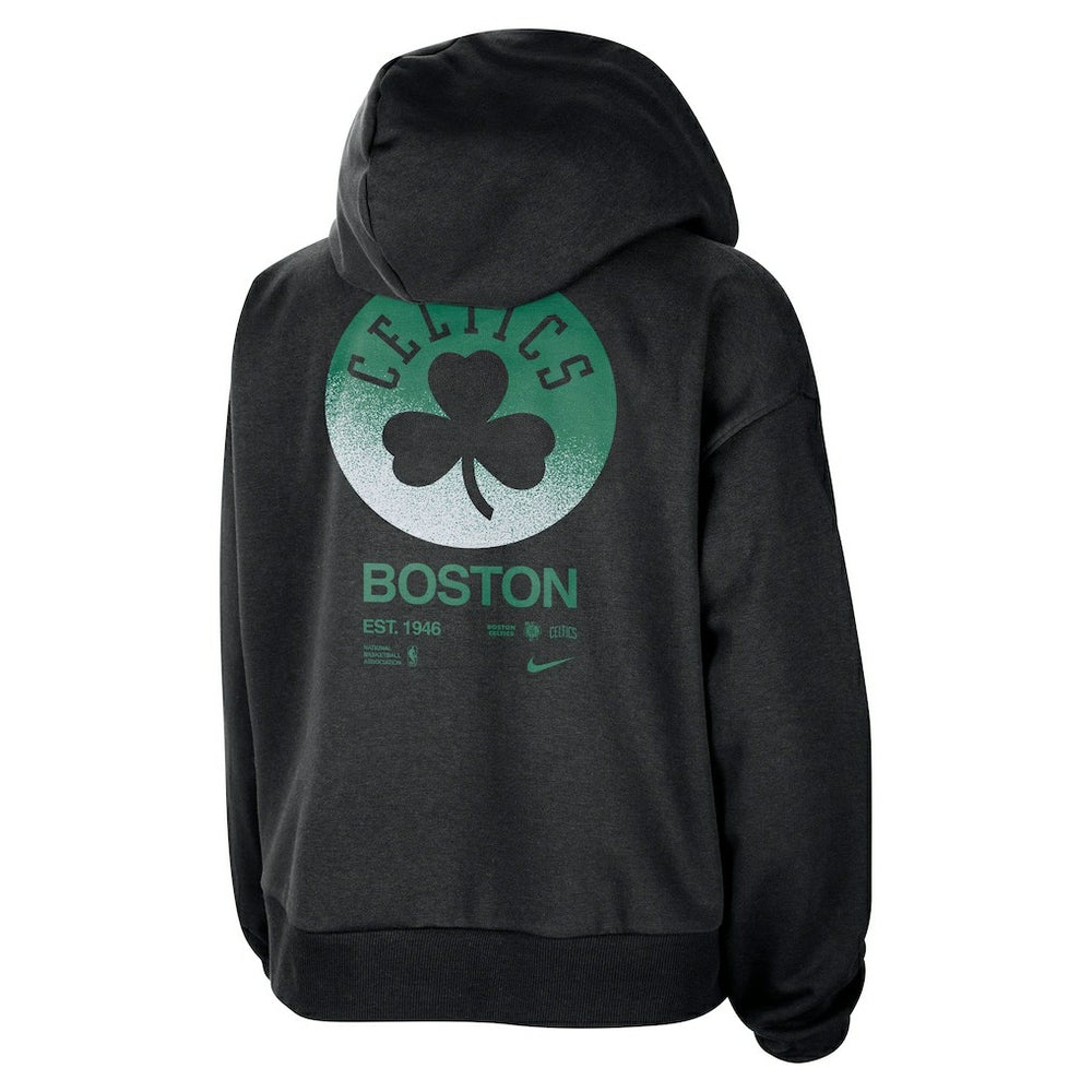 Nike Boston Celtics Women's Courtside Standard Issue Performance Pullover Hoodie