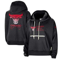 Nike Chicago Bulls Women's Courtside Standard Issue Performance Pullover Hoodie