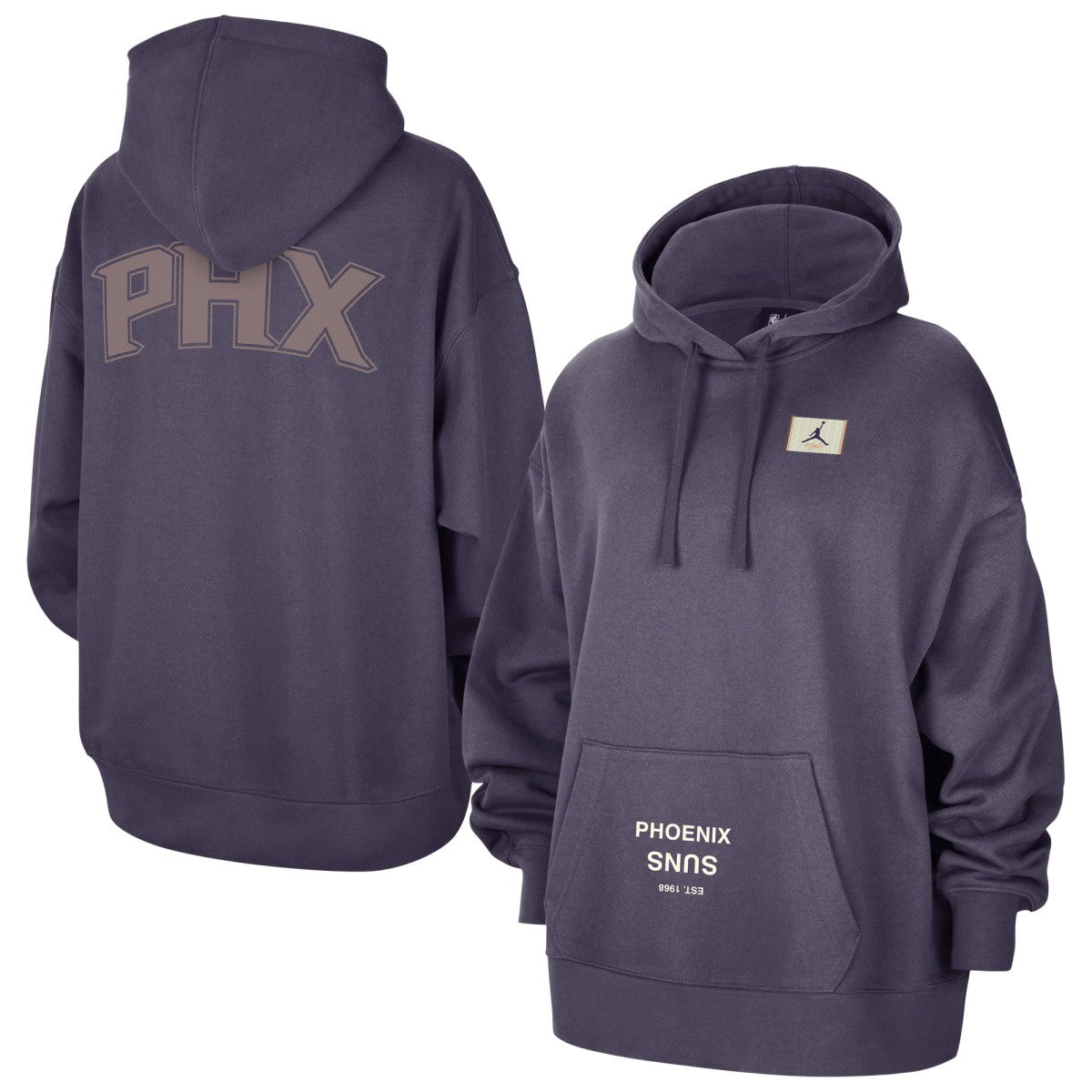 Phoenix Suns Jordan Brand Women's Courtside Statement Edition Oversized Pullover Hoodie