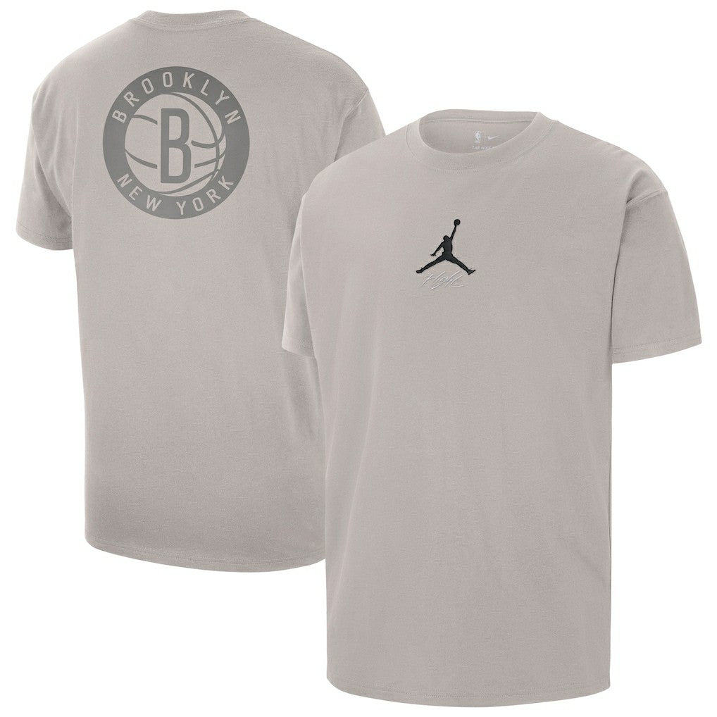 Brooklyn Nets Jordan Brand Statement Edition Jumpman Flight Heavyweight T-Shirt