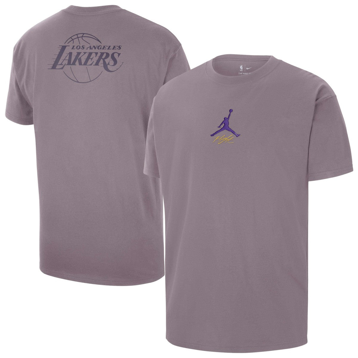 Los Angeles Lakers Jordan Brand Statement Edition Jumpman Flight Heavyweight T-Shirt