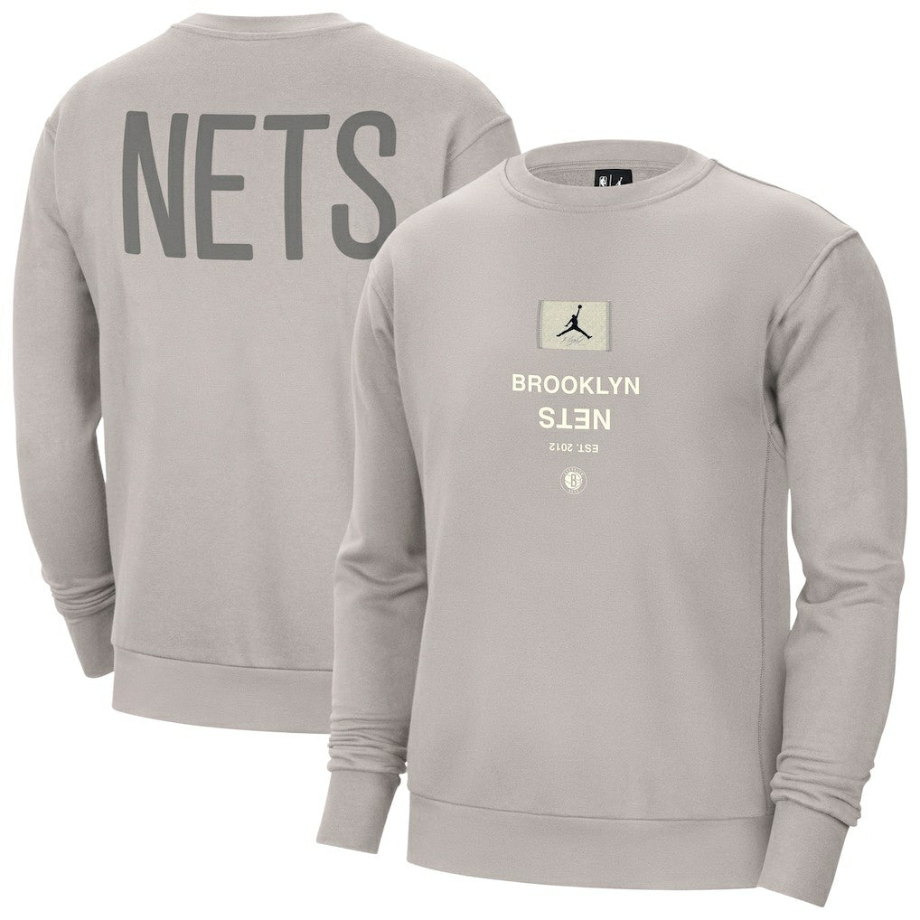 Brooklyn Nets Jordan Brand Courtside Statement Edition Heavyweight Pullover Sweatshirt