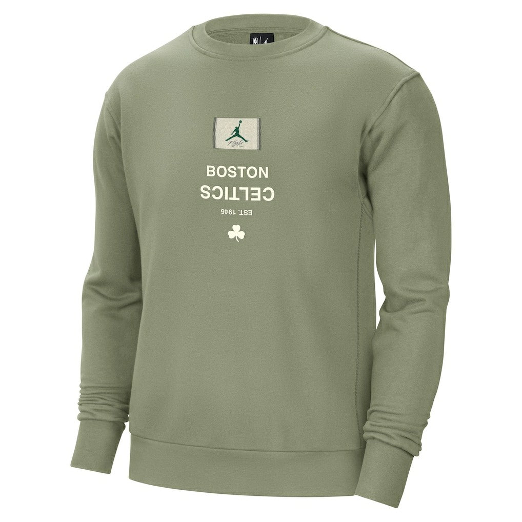 Boston Celtics Jordan Brand Courtside Statement Edition Heavyweight Pullover Sweatshirt