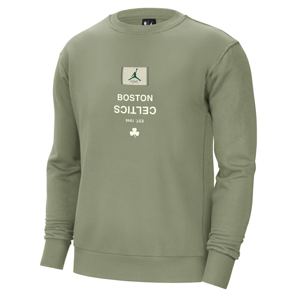 Boston Celtics Jordan Brand Courtside Statement Edition Heavyweight Pullover Sweatshirt