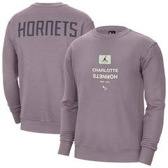 Charlotte Hornets Jordan Brand Courtside Statement Edition Heavyweight Pullover Sweatshirt