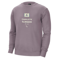 Charlotte Hornets Jordan Brand Courtside Statement Edition Heavyweight Pullover Sweatshirt