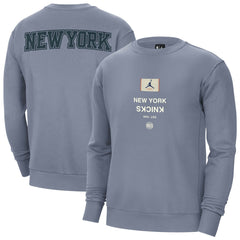 New York Knicks Jordan Brand Courtside Statement Edition Heavyweight Pullover Sweatshirt