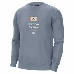 New York Knicks Jordan Brand Courtside Statement Edition Heavyweight Pullover Sweatshirt