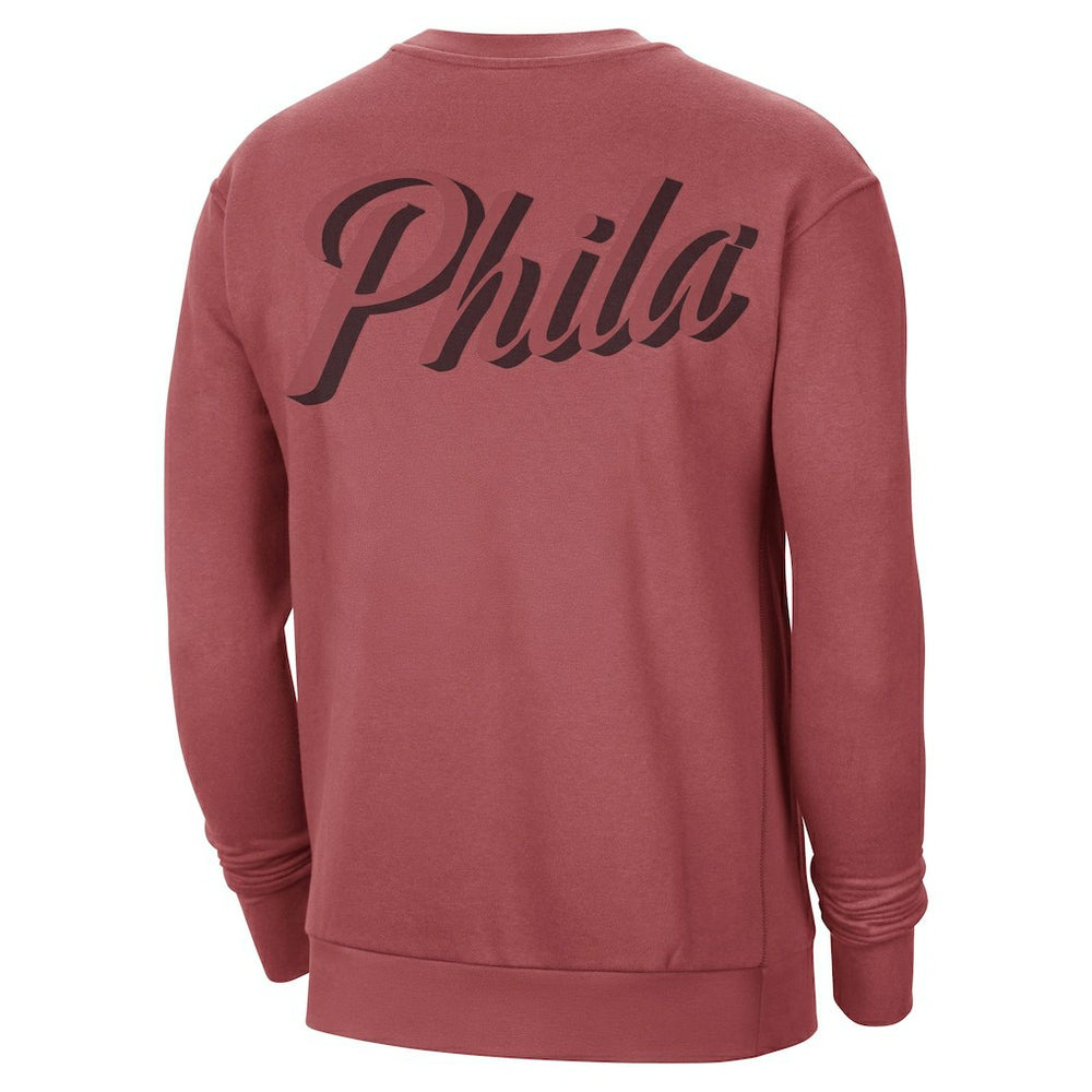 Philadelphia 76ers Jordan Brand Courtside Statement Edition Heavyweight Pullover Sweatshirt