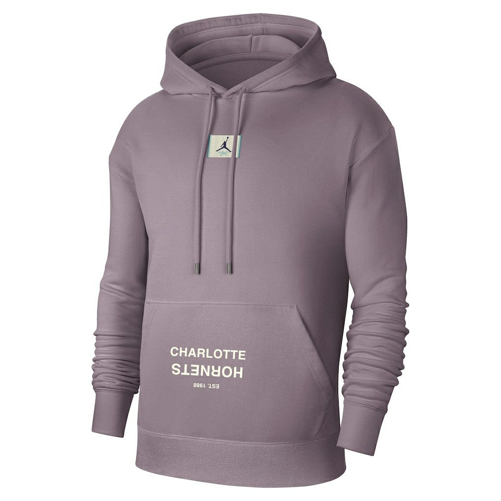 Charlotte Hornets Jordan Brand Courtside Statement Edition Pullover Hoodie
