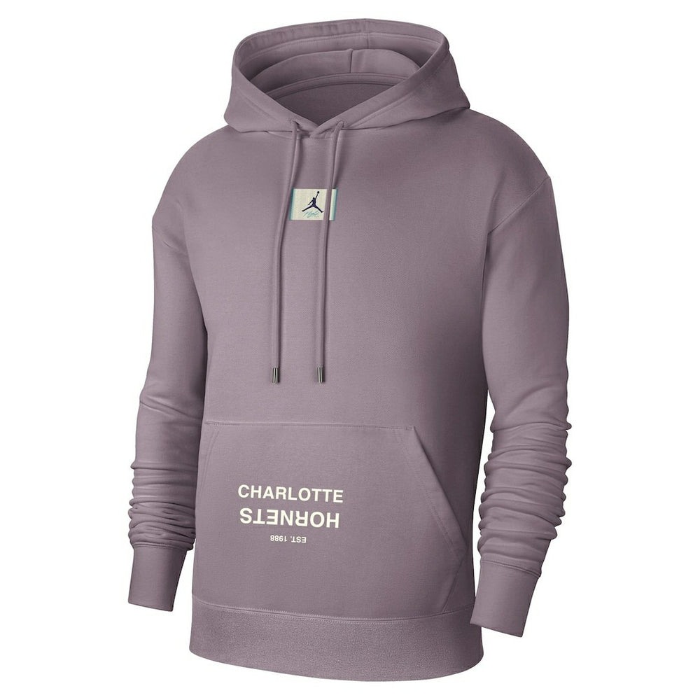 Charlotte Hornets Jordan Brand Courtside Statement Edition Pullover Hoodie