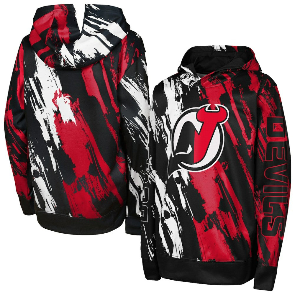 NHL New Jersey Devils Preschool Master Snipe Pullover Hoodie