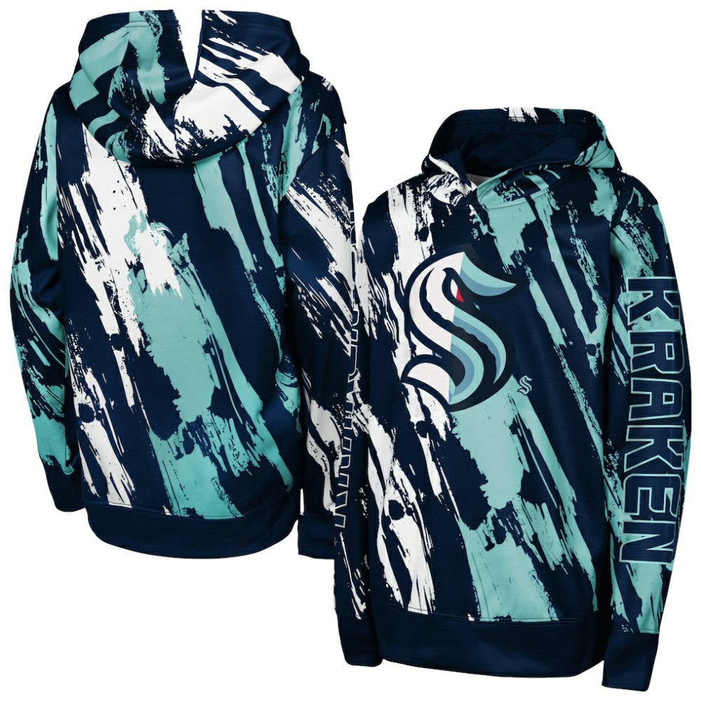 NHL Seattle Kraken Preschool Master Snipe Pullover Hoodie