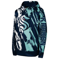 NHL Seattle Kraken Preschool Master Snipe Pullover Hoodie