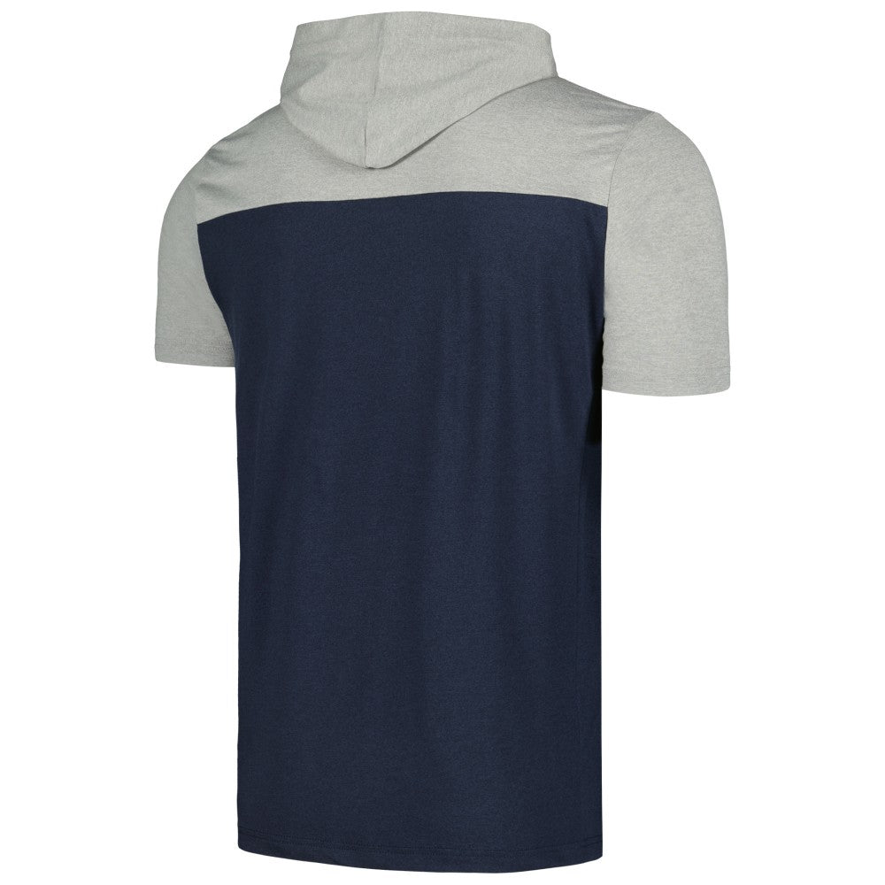 Navy Minnesota Twins New Era Active Brushed Hoodie T-Shirt