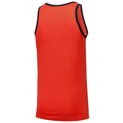 Orange Houston Astros New Era Jersey Ringer Tank Top