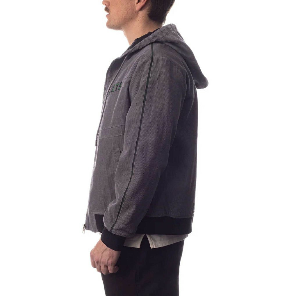 The Wild Collective Corduroy Bomber Full-Zip Jacket - New York Jets Jackets