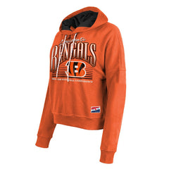 Women's Boxy Pullover Hoodie - Cincinnati Bengals Hoodies