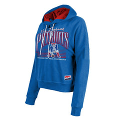 Women's Throwback Boxy Pullover Hoodie - New England Patriots Hoodies