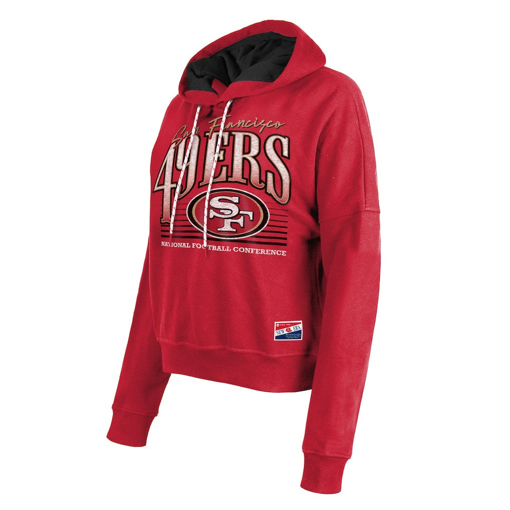 Women's Boxy Pullover Hoodie - San Francisco 49ers Hoodies