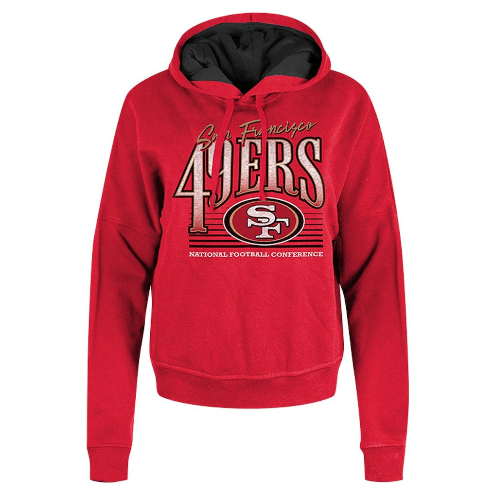 Women's Boxy Pullover Hoodie - San Francisco 49ers Hoodies