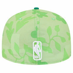 New Era Boston Celtics Palm Fronds 2-Tone 59FIFTY Fitted Hat