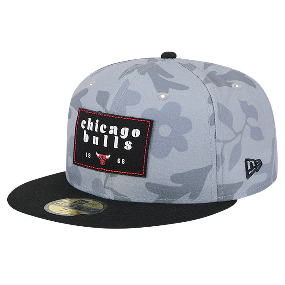 New Era Chicago Bulls Palm Fronds 2-Tone 59FIFTY Fitted Hat