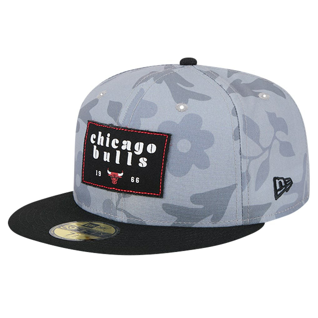 New Era Chicago Bulls Palm Fronds 2-Tone 59FIFTY Fitted Hat