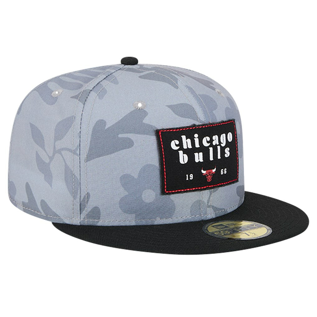 New Era Chicago Bulls Palm Fronds 2-Tone 59FIFTY Fitted Hat