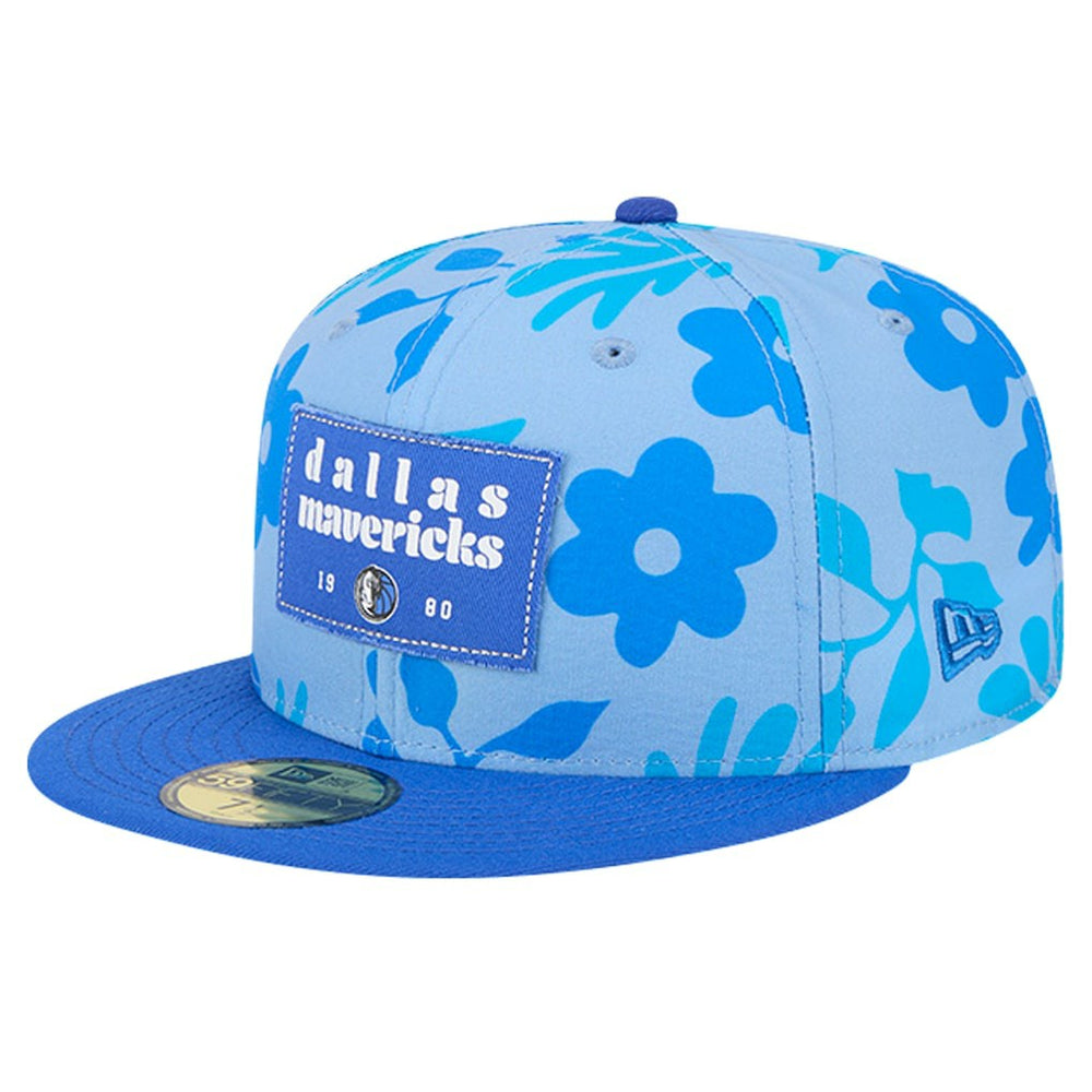 New Era Dallas Mavericks Palm Fronds 2-Tone 59FIFTY Fitted Hat sale