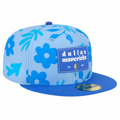 New Era Dallas Mavericks Palm Fronds 2-Tone 59FIFTY Fitted Hat sale