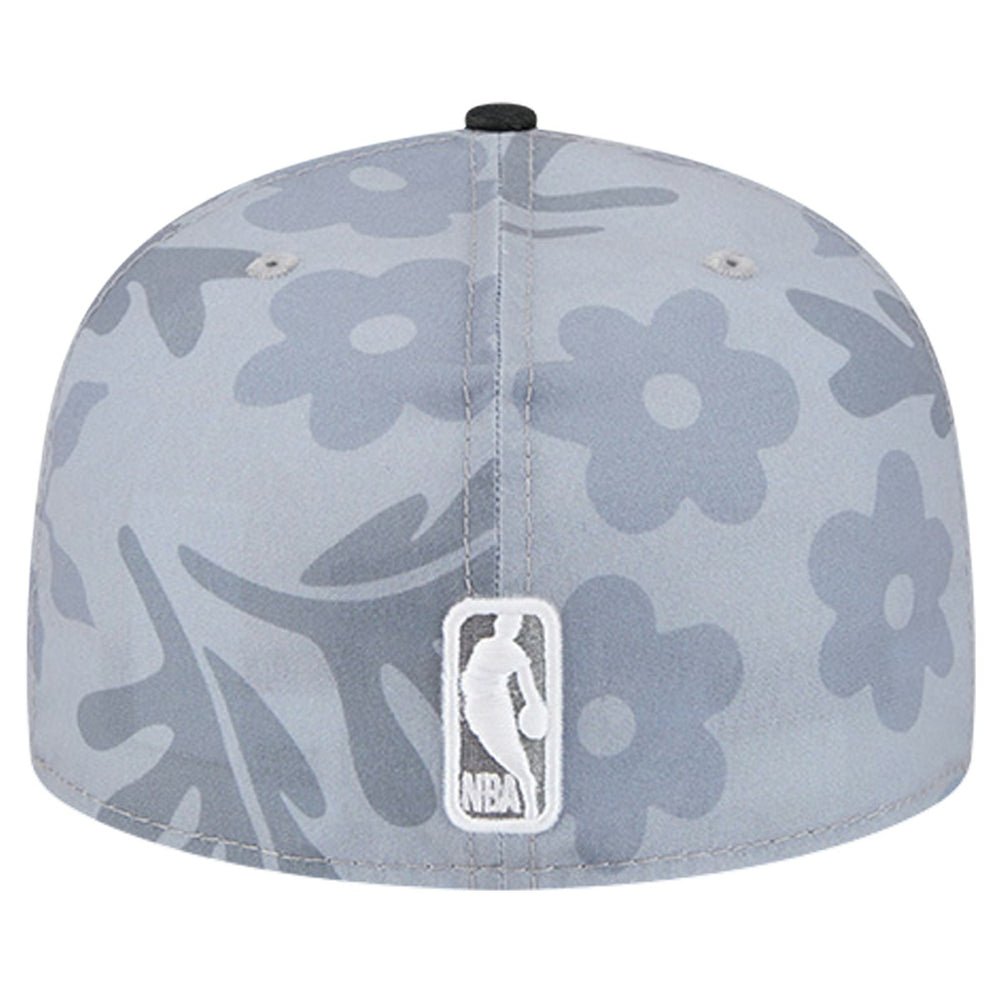 New Era Miami Heat Palm Fronds 2-Tone 59FIFTY Fitted Hat