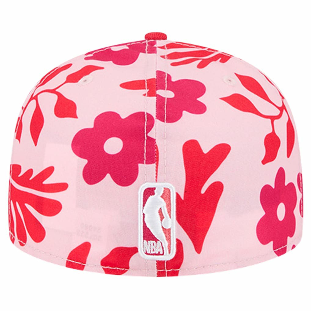 New Era Atlanta Hawks Palm Fronds 2-Tone 59FIFTY Fitted Hat