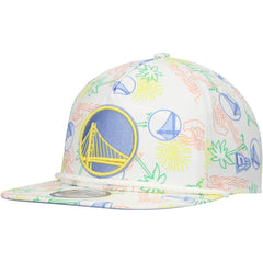 New Era Golden State Warriors Palm Trees and Waves Golfer Adjustable Hat sale