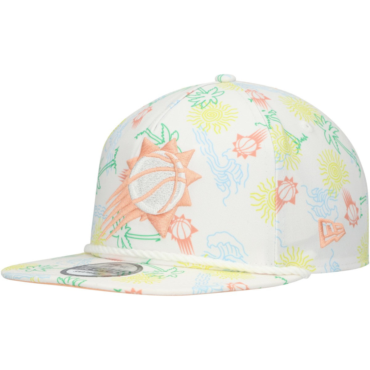 New Era Phoenix Suns Palm Trees and Waves Golfer Adjustable Hat