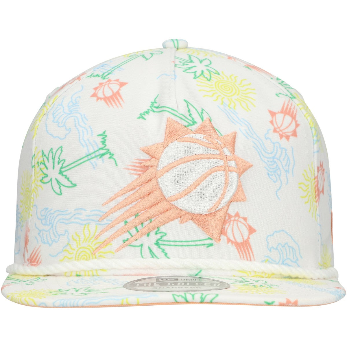 New Era Phoenix Suns Palm Trees and Waves Golfer Adjustable Hat
