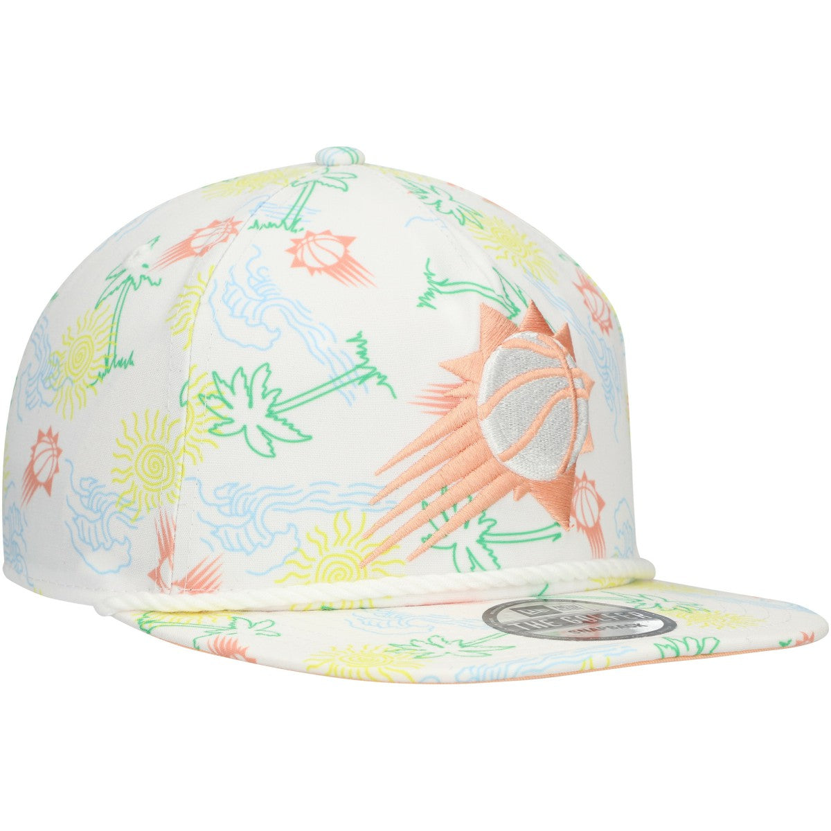New Era Phoenix Suns Palm Trees and Waves Golfer Adjustable Hat