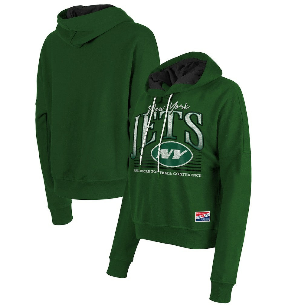 Women's Boxy Pullover Hoodie - New York Jets Hoodies