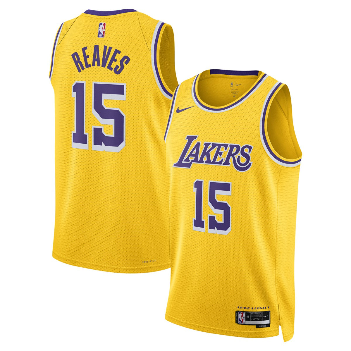 Nike Austin Reaves Los Angeles Lakers Unisex Swingman Jersey