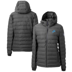 Cutter & Buck Women's Mission Ridge Repreve Eco Insulated Full-Zip Puffer Jacket - Detroit Lions Jackets